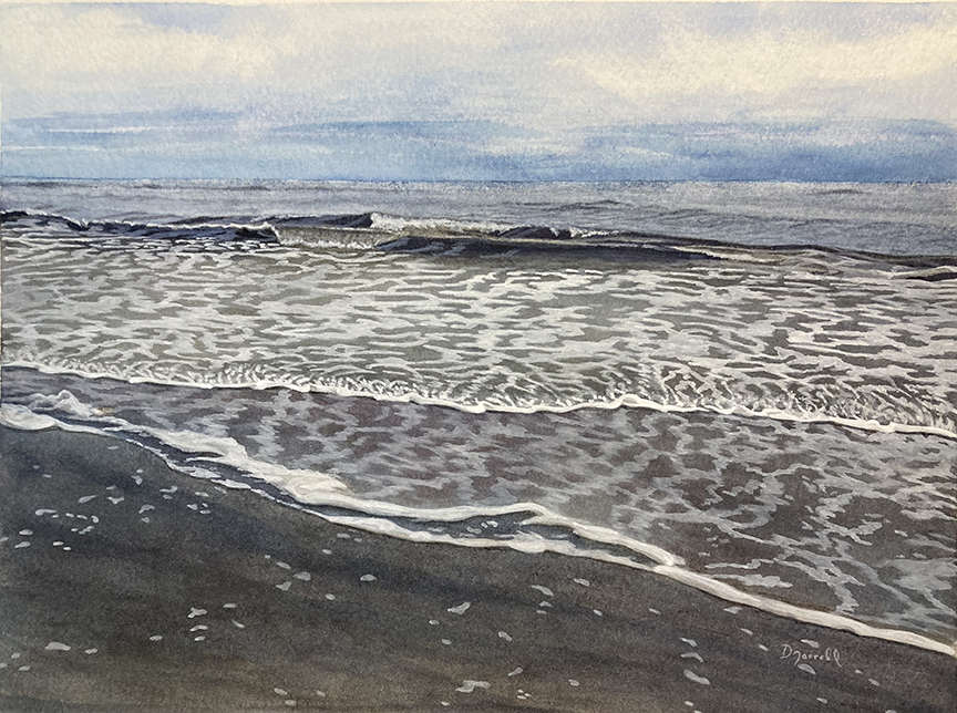 <em>Dark Waves, Gould’s Inlet</em><span>watercolor</span><span>12 x 9</span><span>Sold</span>