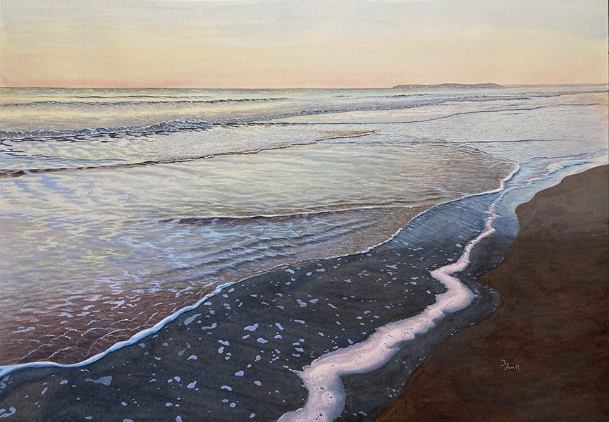 <em>Sunrise #2, Jekyll Island</em><span>water media</span><span>14 x 20</span><span>Sold</span>